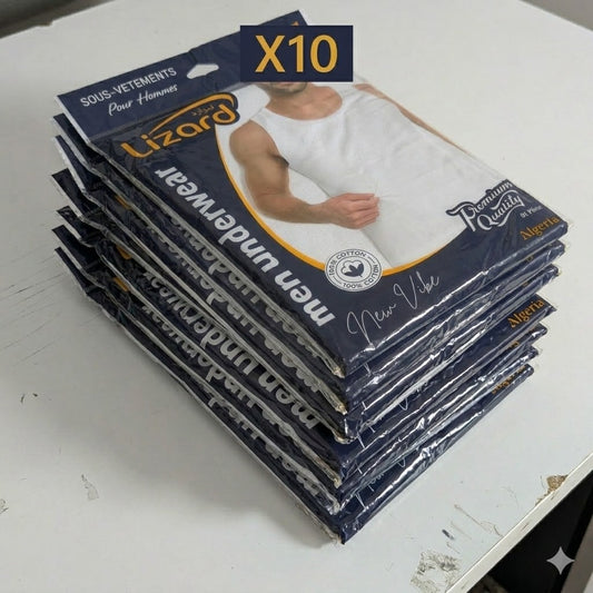 Pack débardeurs 100 % coton