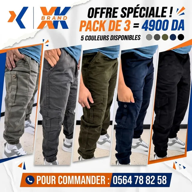 Pantalon Cargo